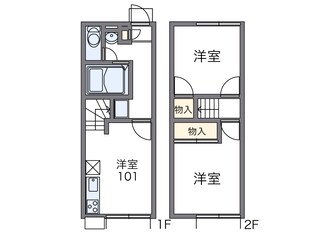 河内国分駅 徒歩11分 1階の物件間取画像